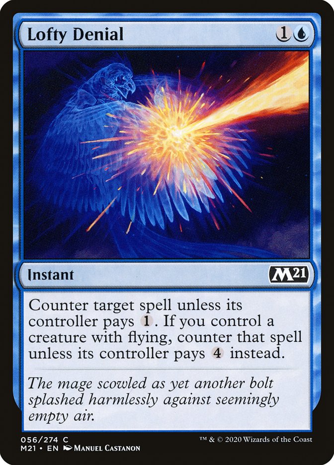 Lofty Denial [Core Set 2021] | Total Play