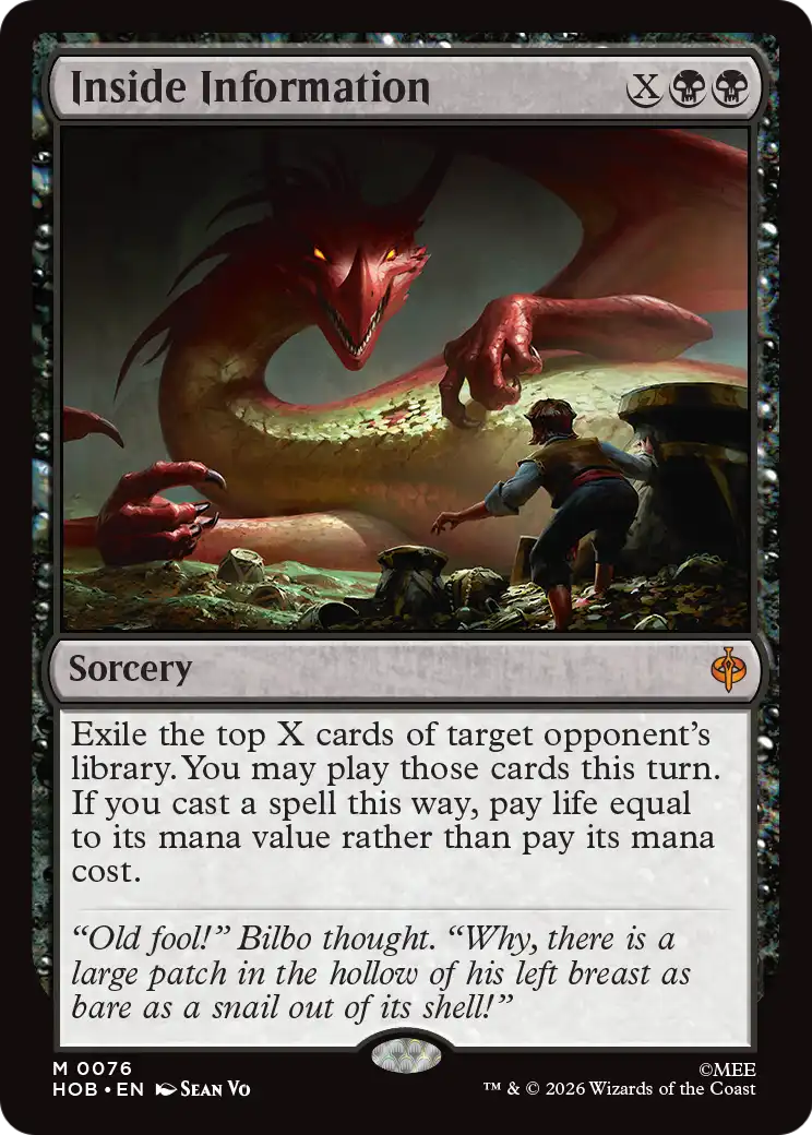 Inside Information [The Hobbit] | Total Play