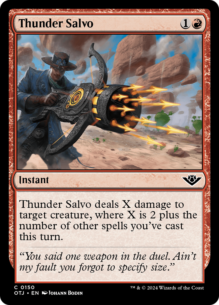 Thunder Salvo [Outlaws of Thunder Junction] | Total Play