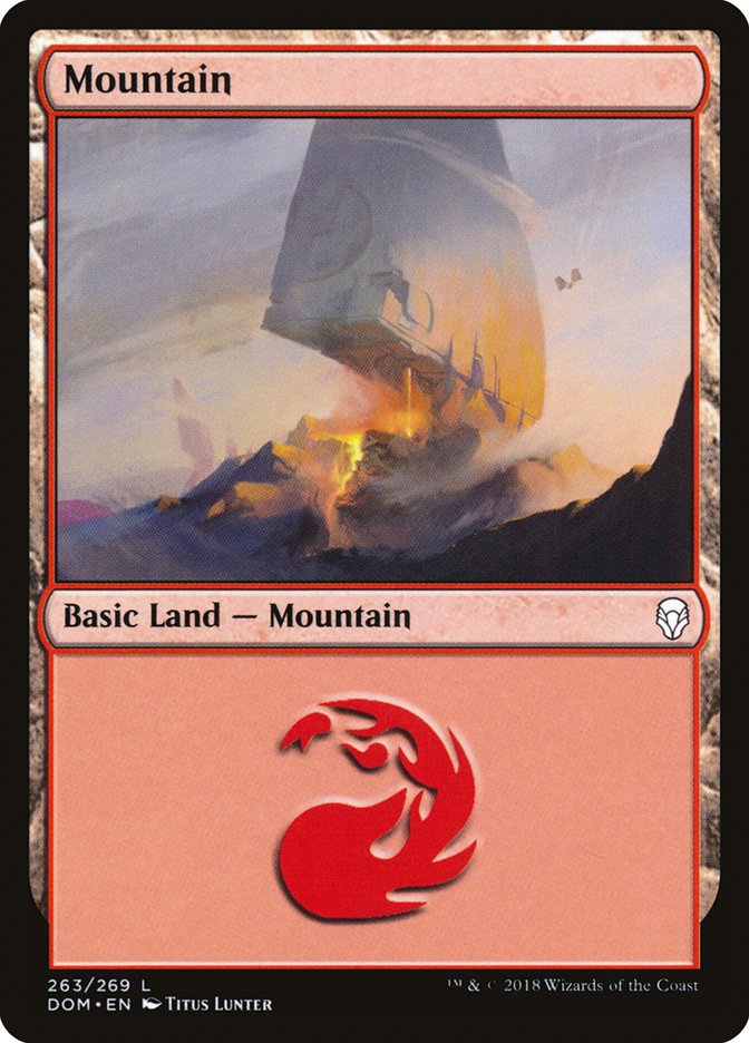 Mountain (263) [Dominaria] | Total Play