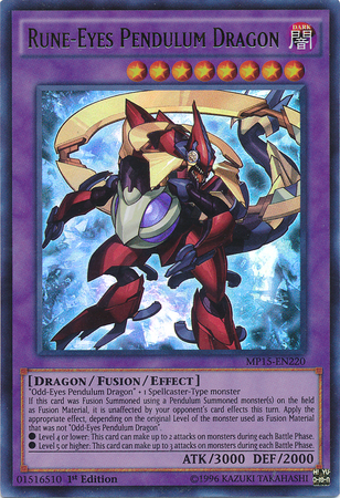 Rune-Eyes Pendulum Dragon [MP15-EN220] Ultra Rare | Total Play