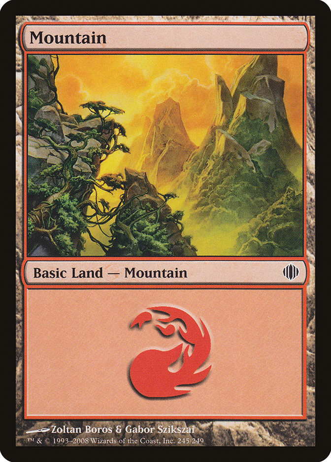 Mountain (245) [Shards of Alara] | Total Play