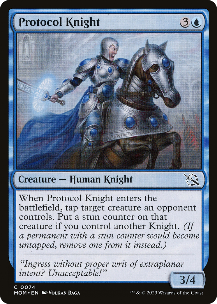 Protocol Knight [March of the Machine] | Total Play