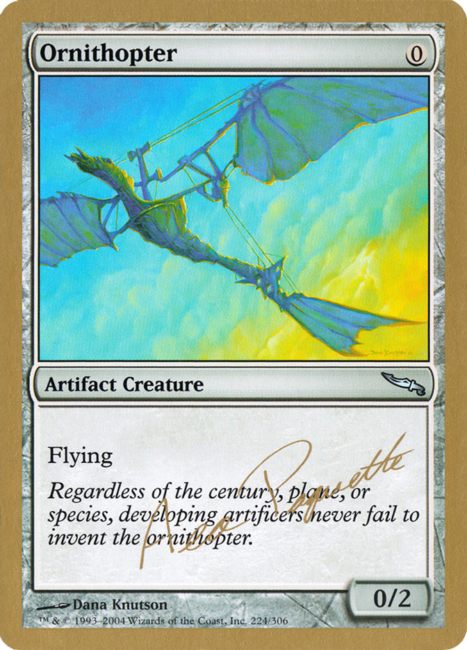 Ornithopter (Aeo Paquette) [World Championship Decks 2004] | Total Play