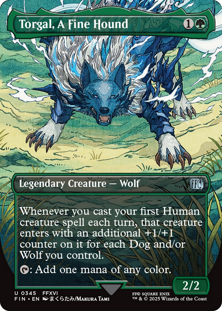 Torgal, A Fine Hound (Borderless) [FINAL FANTASY] | Total Play