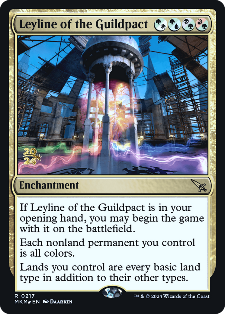 Leyline of the Guildpact [Murders at Karlov Manor Prerelease Promos] | Total Play