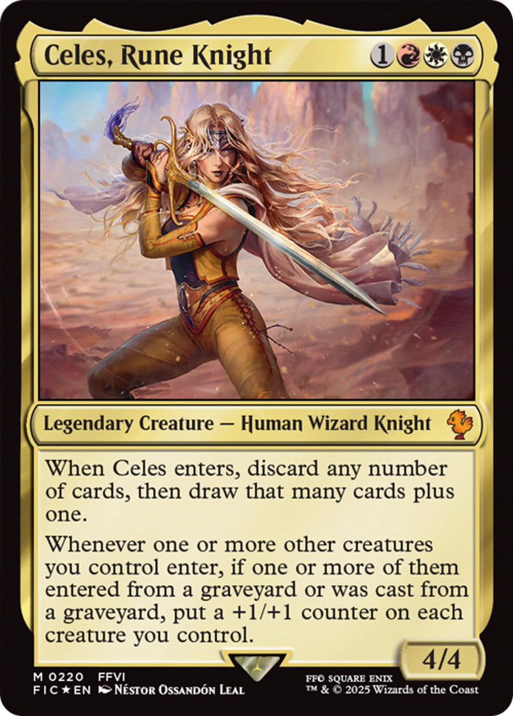 Celes, Rune Knight [FINAL FANTASY Commander] | Total Play