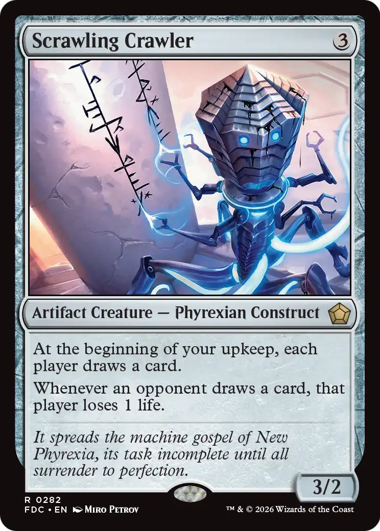 Scrawling Crawler [Foundations Commander] | Total Play