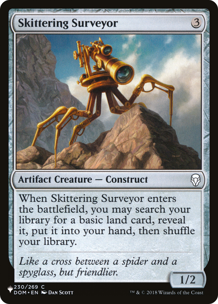 Skittering Surveyor [The List Reprints] | Total Play