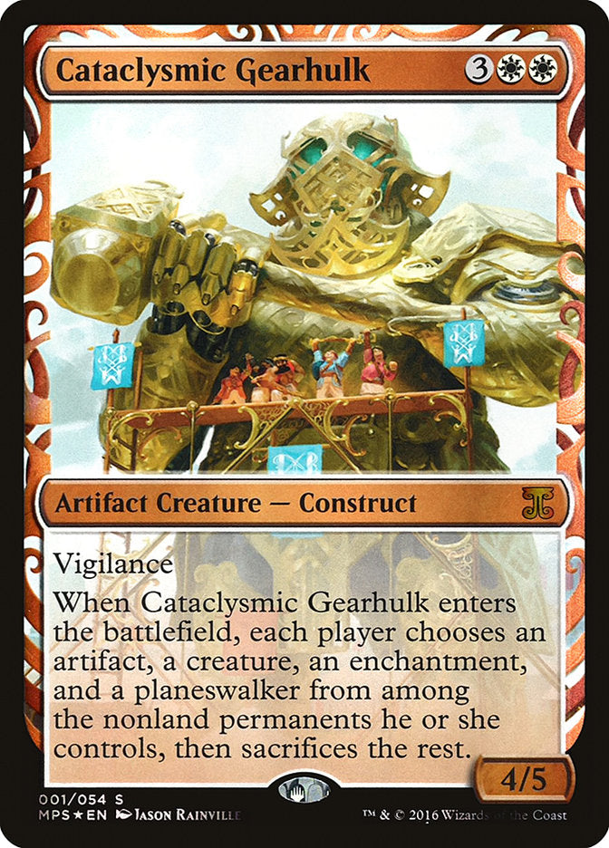 Cataclysmic Gearhulk [Kaladesh Inventions] | Total Play