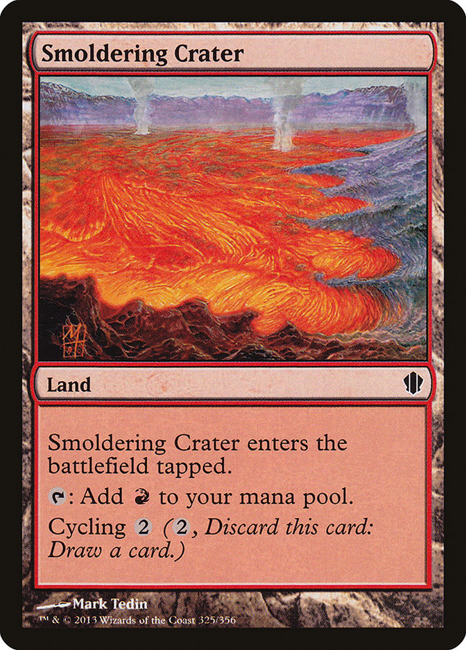 Smoldering Crater [Commander 2013] | Total Play