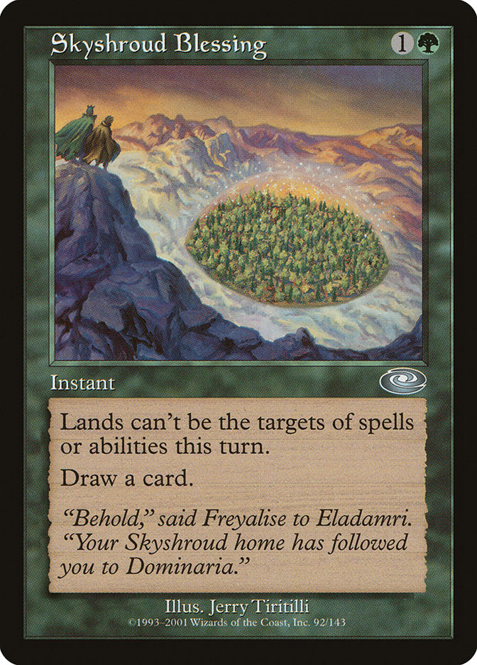 Skyshroud Blessing [Planeshift] | Total Play