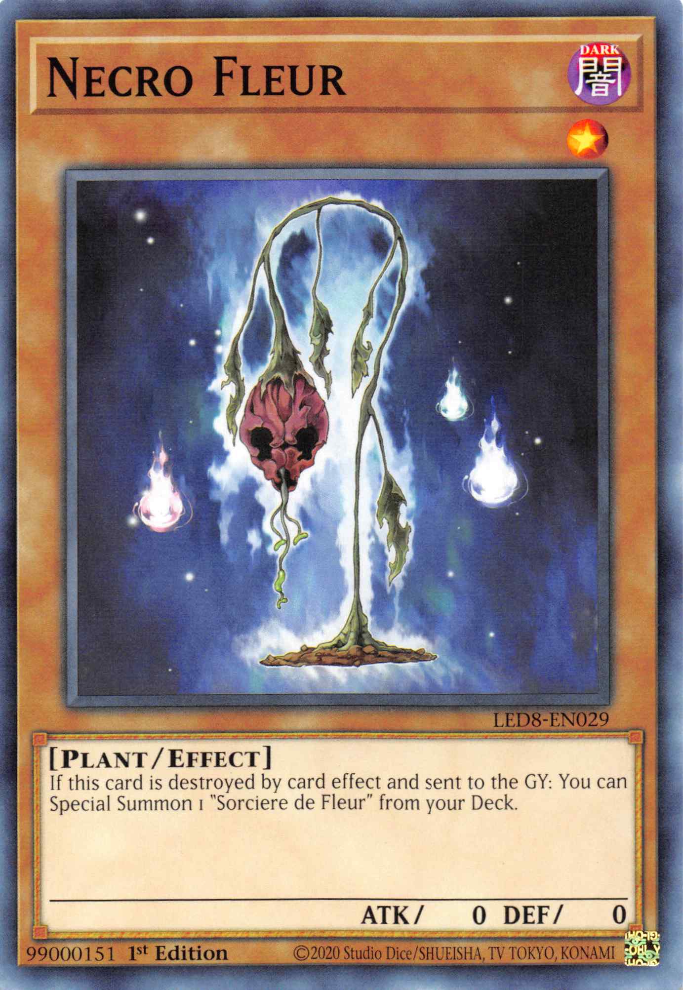 Necro Fleur [LED8-EN029] Common | Total Play