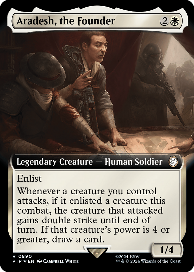 Aradesh, the Founder (Extended Art) (Surge Foil) [Fallout] | Total Play