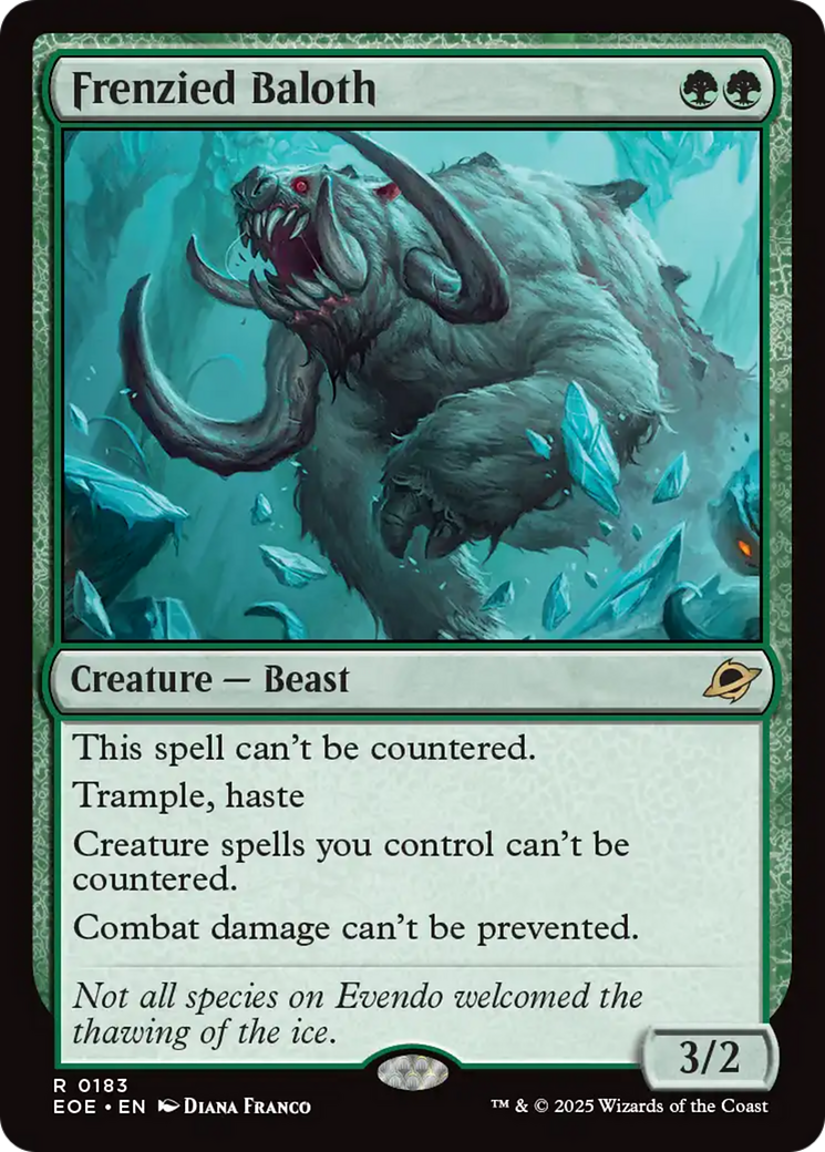 Frenzied Baloth [Edge of Eternities] | Total Play