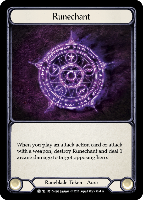 Runechant [CRU157] (Crucible of War)  1st Edition Rainbow Foil | Total Play