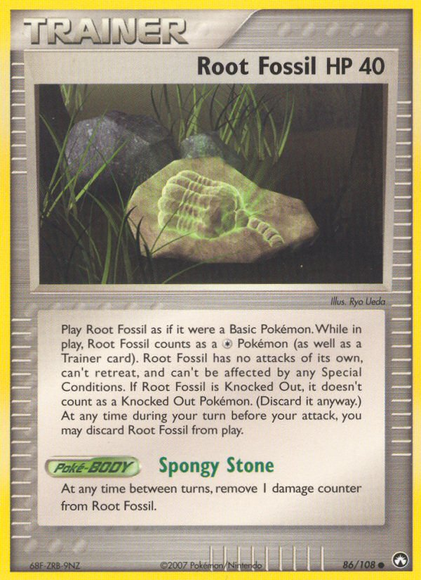 Root Fossil (86/108) [EX: Power Keepers] | Total Play