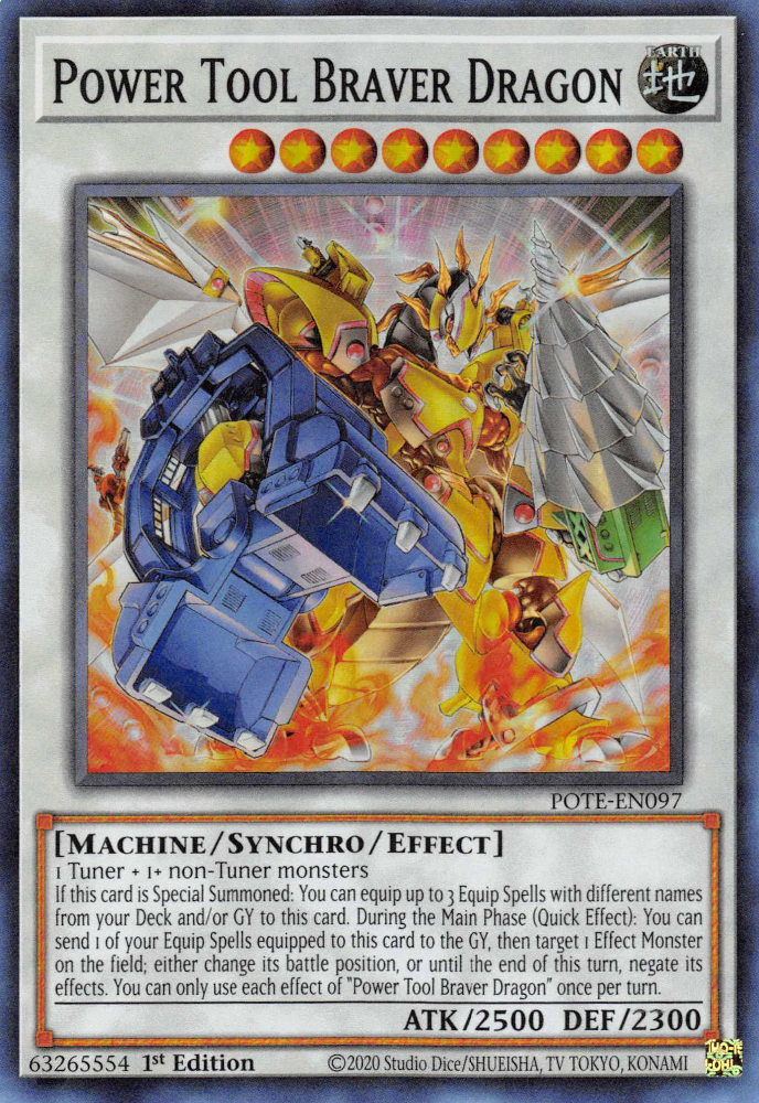 Power Tool Braver Dragon [POTE-EN097] Super Rare | Total Play
