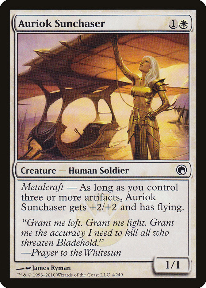 Auriok Sunchaser [Scars of Mirrodin] | Total Play