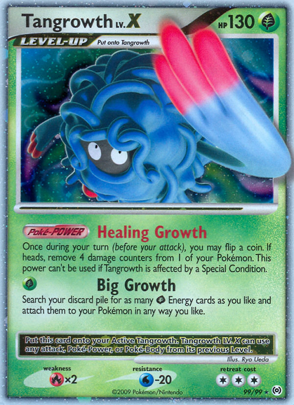 Tangrowth LV.X (99/99) [Platinum: Arceus] | Total Play