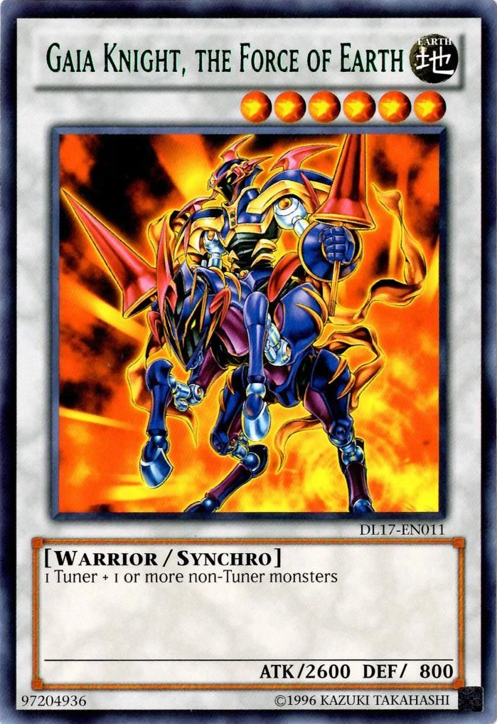 Gaia Knight, the Force of Earth (Green) [DL17-EN011] Rare | Total Play