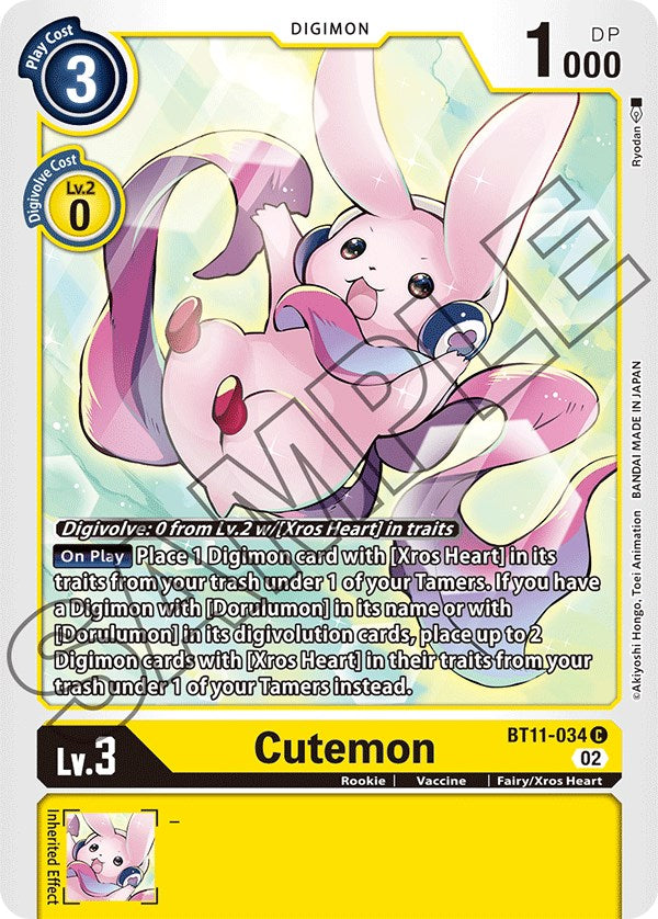Cutemon [BT11-034] [Dimensional Phase] | Total Play