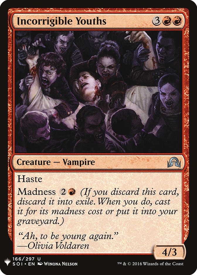 Incorrigible Youths [Mystery Booster] | Total Play