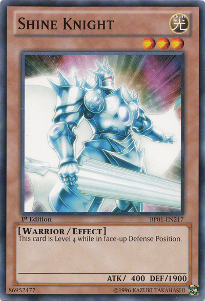 Shine Knight [BP01-EN217] Common | Total Play