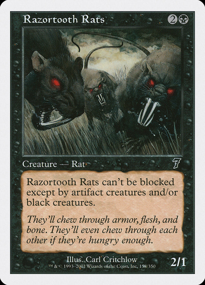 Razortooth Rats [Seventh Edition] | Total Play