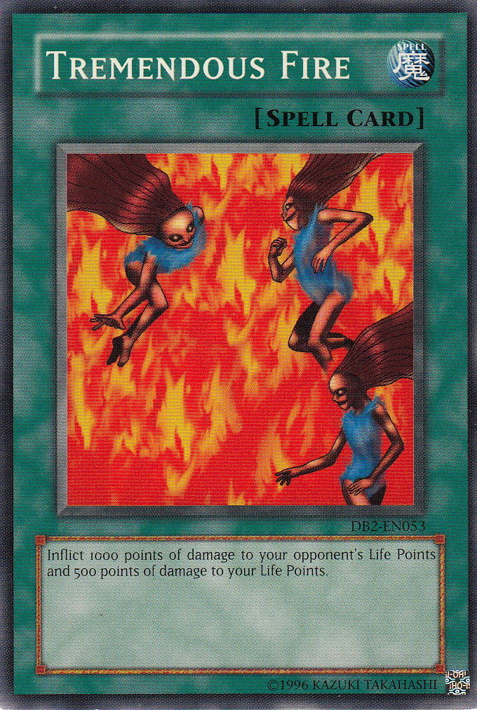 Tremendous Fire [DB2-EN053] Common | Total Play