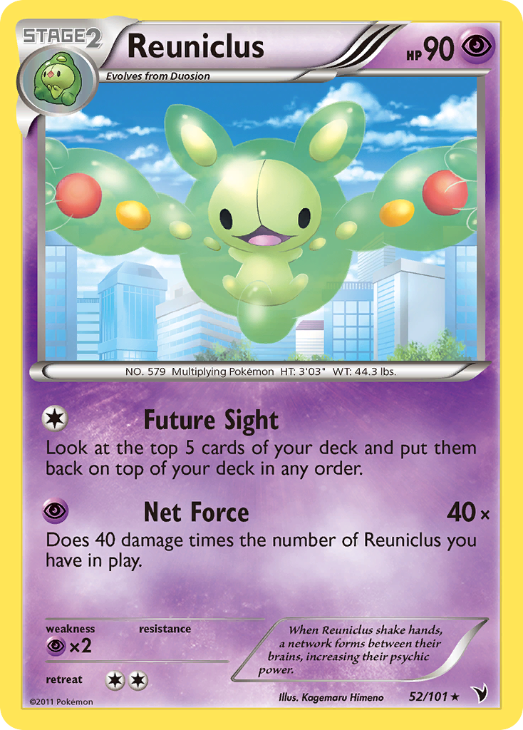 Reuniclus (52/101) [Black & White: Noble Victories] | Total Play