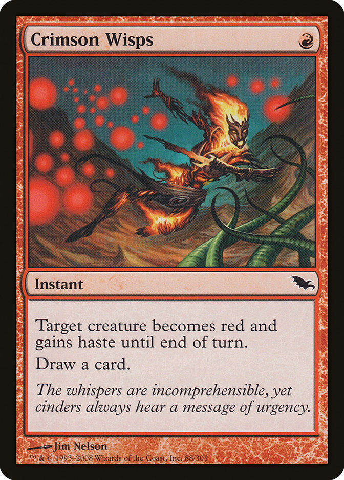 Crimson Wisps [Shadowmoor] | Total Play