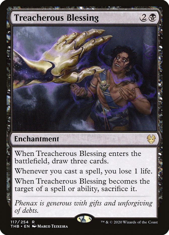 Treacherous Blessing [Theros Beyond Death] | Total Play