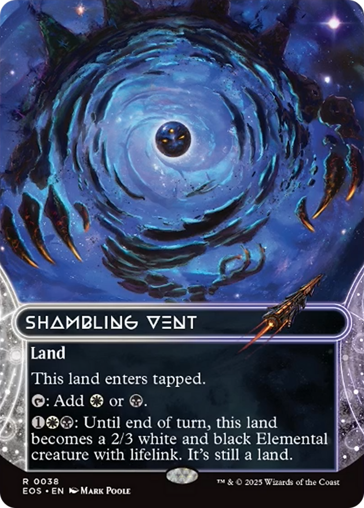 Shambling Vent (0038) (Borderless) [Edge of Eternities: Stellar Sights] | Total Play