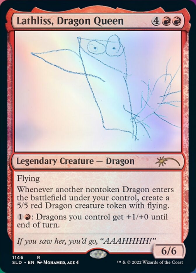 Lathliss, Dragon Queen (1146) [Secret Lair Drop Series] | Total Play