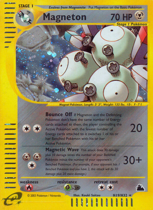 Magneton (H19/H32) [Skyridge] | Total Play