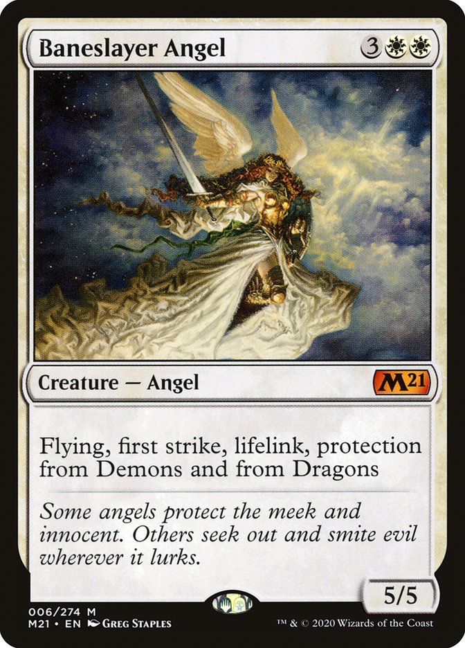 Baneslayer Angel [Core Set 2021] | Total Play
