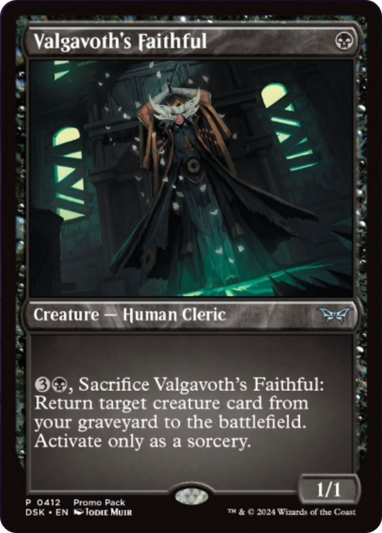 Valgavoth's Faithful [Duskmourn: House of Horror Promos] | Total Play