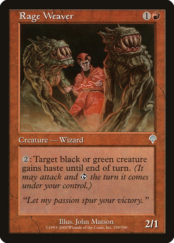 Rage Weaver [Invasion] | Total Play