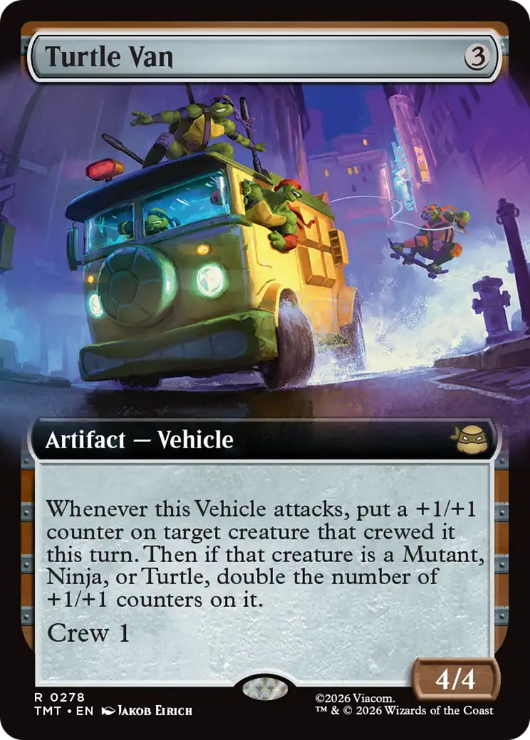 Turtle Van (Extended Art) [Teenage Mutant Ninja Turtles] | Total Play