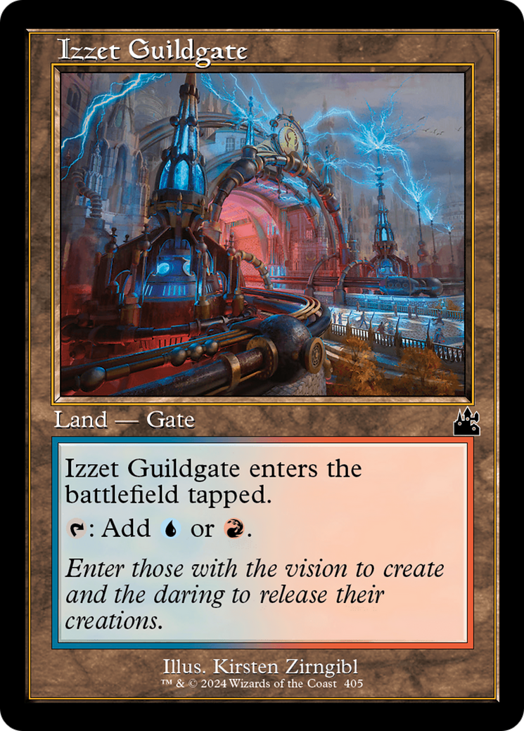 Izzet Guildgate (Retro Frame) [Ravnica Remastered] | Total Play