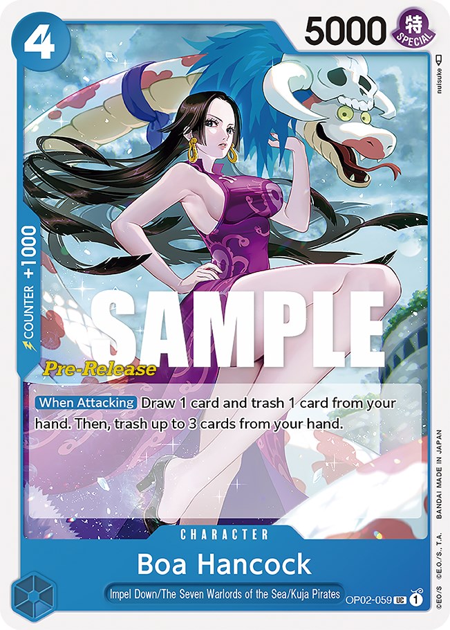 Boa Hancock [Paramount War Pre-Release Cards] | Total Play