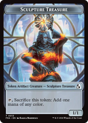 Sculpture Treasure // Beast Double-Sided Token [Reality Fracture Tokens] | Total Play