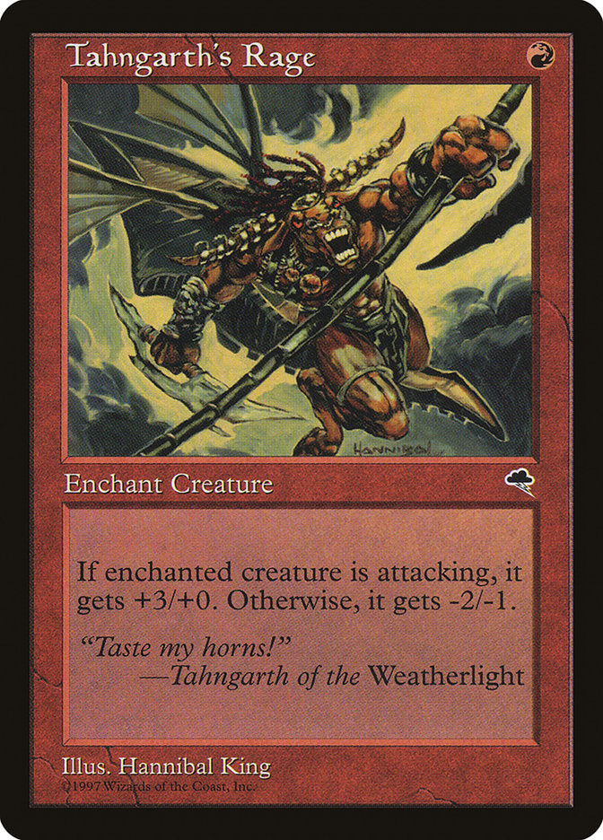 Tahngarth's Rage [Tempest] | Total Play