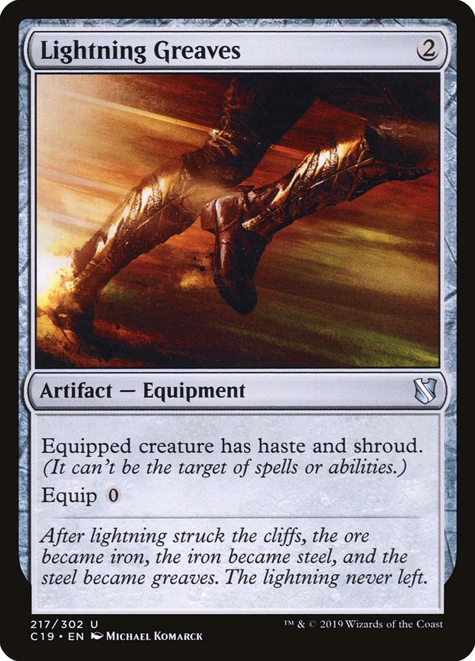 Lightning Greaves [Commander 2019] | Total Play
