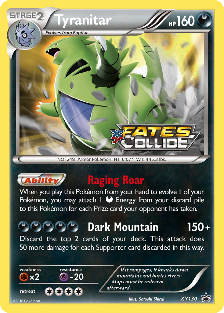 Tyranitar (XY130) [XY: Black Star Promos] | Total Play