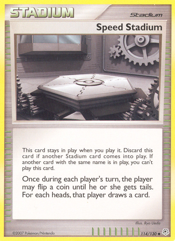 Speed Stadium (114/130) [Diamond & Pearl: Base Set] | Total Play