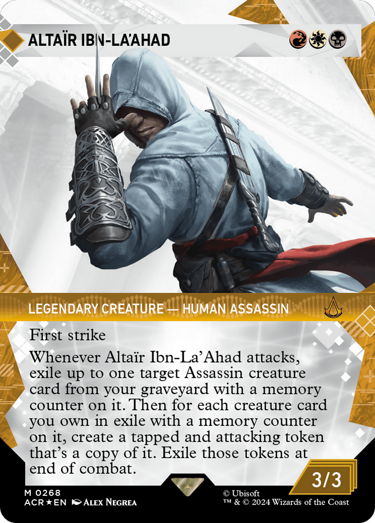 Altair Ibn-La'Ahad (Showcase) (Textured Foil) [Assassin's Creed] | Total Play