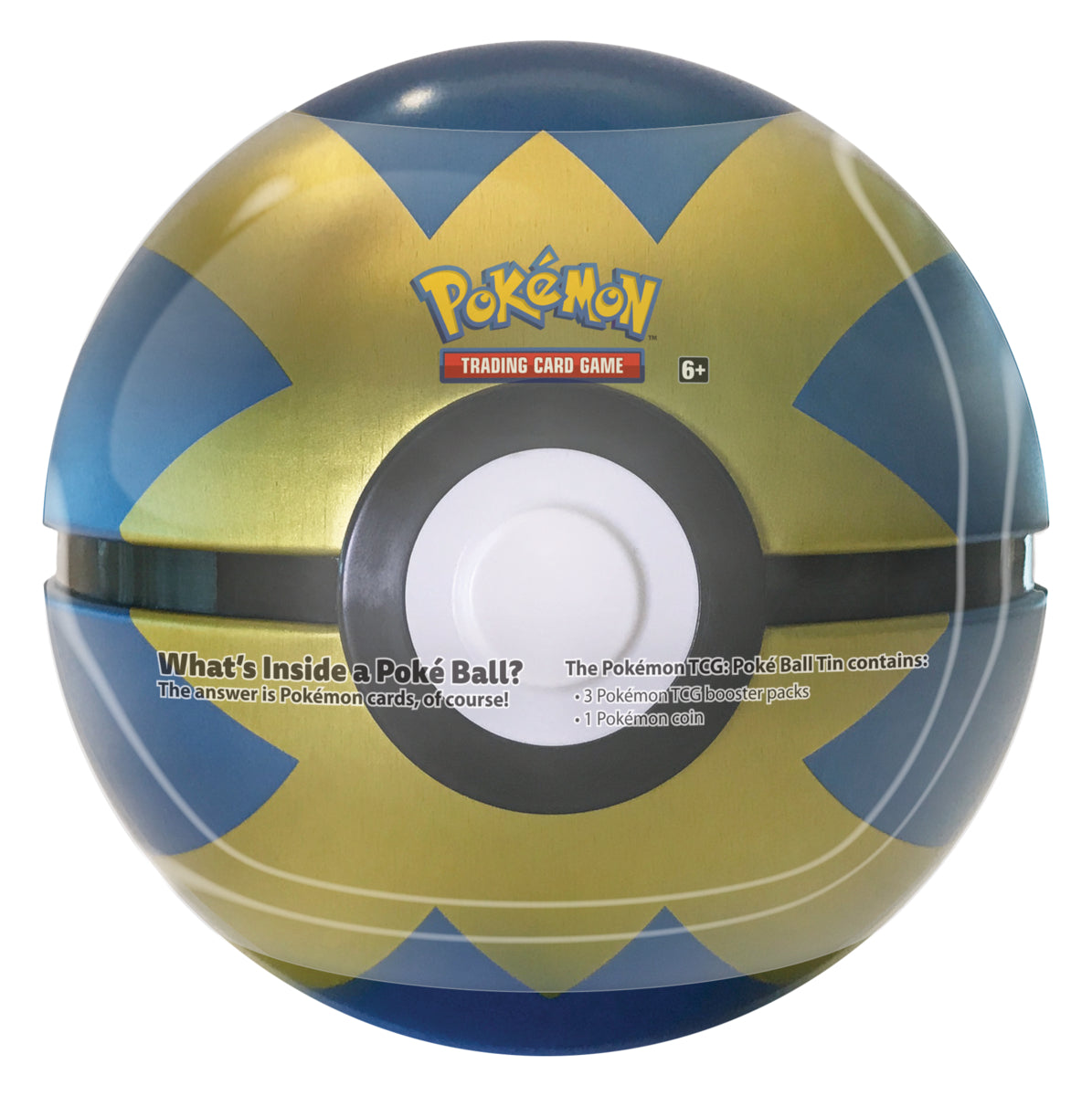 Poke Ball Tin (Quick Ball/Winter 2021) | Total Play