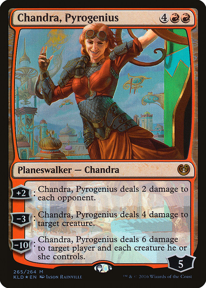 Chandra, Pyrogenius [Kaladesh] | Total Play